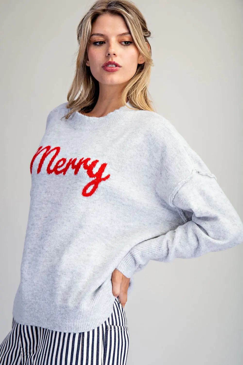 Merry Long Sleeve Sweater
