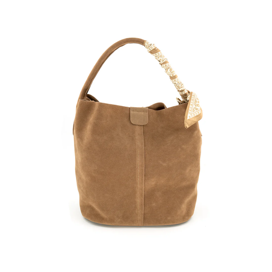 Faux Suede Bag