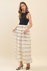 Tulle Ruffle Maxi Dress