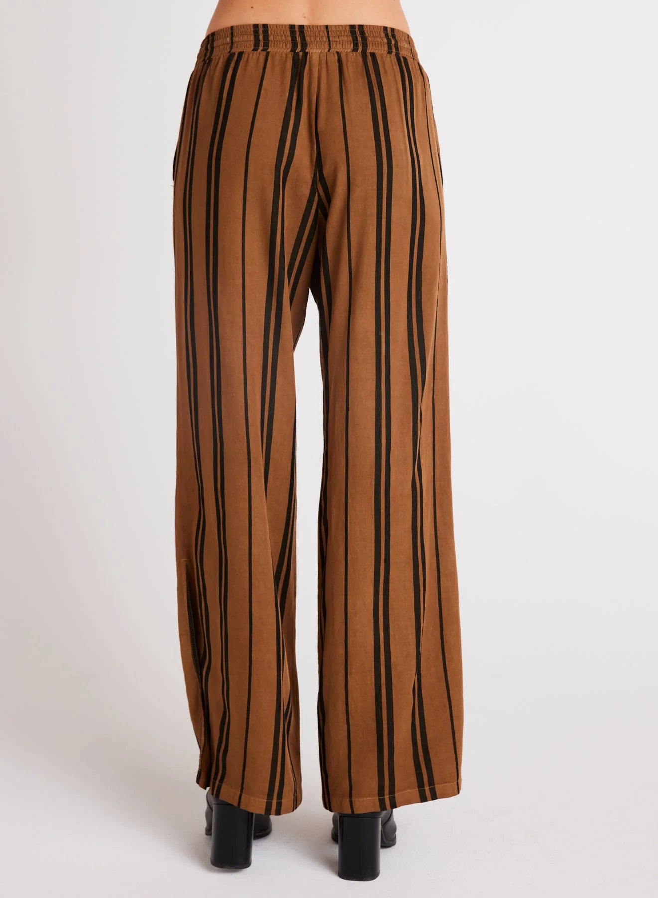 Side Slit Wide Leg Pant