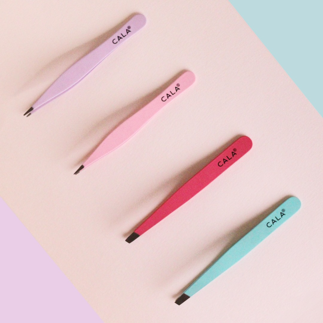 CALA Soft Touch: Tweezer Duo Fine Point & Slanted Set