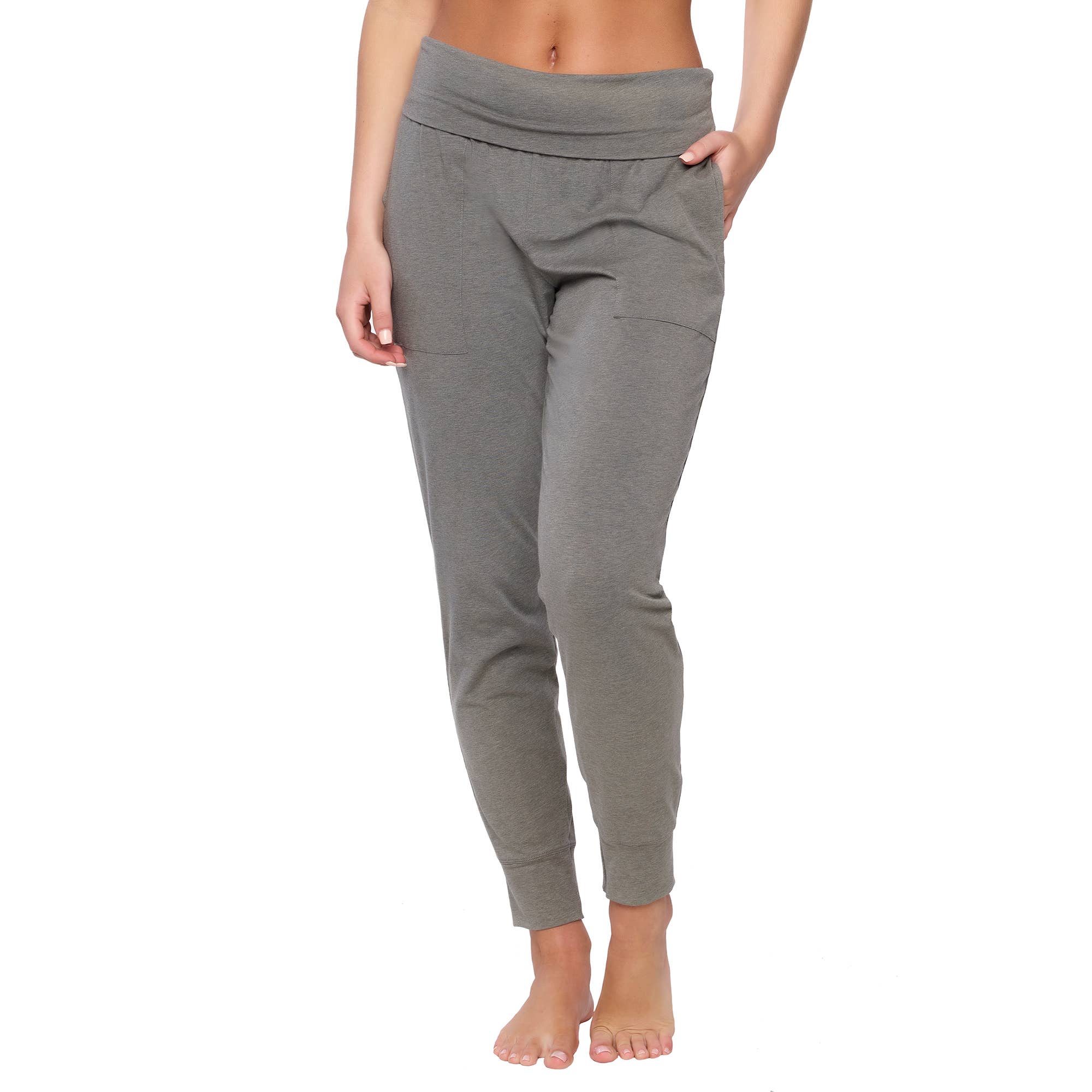 Cotton stretch joggers sale