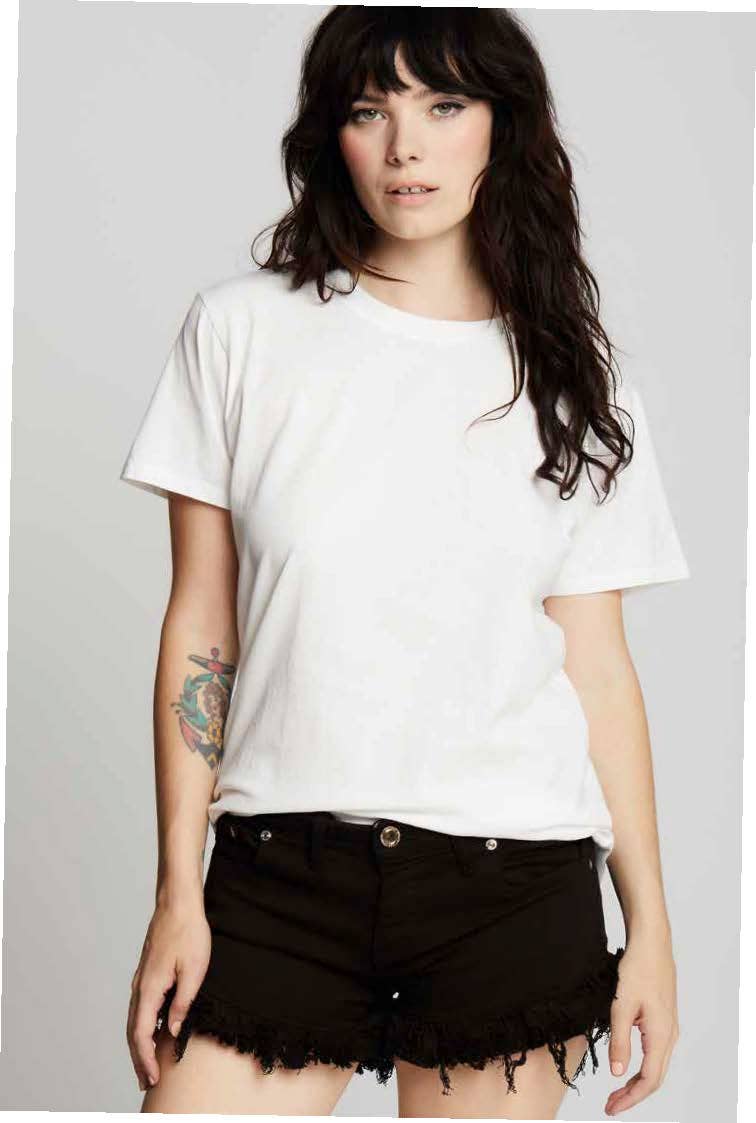 White Boyfriend Tee